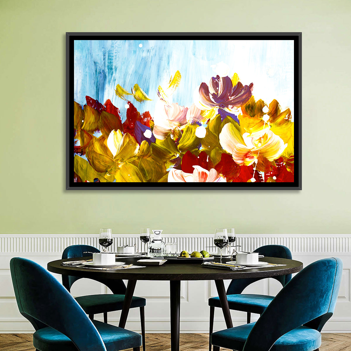 Floral Abstract Wall Art