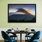 Mount Merapi at Dusk Wall Art