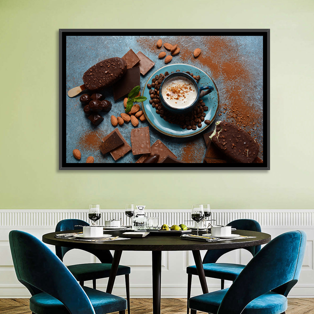 Coffee and Ice Cream Still Life Wall Art