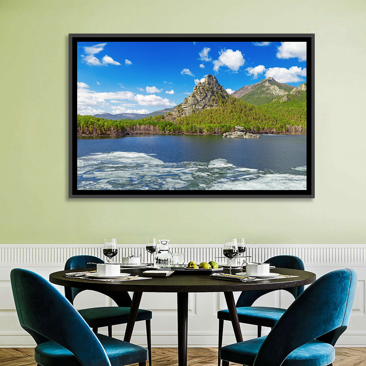 Burabay Lake Zhumbaktas Wall Art in a room, landscape