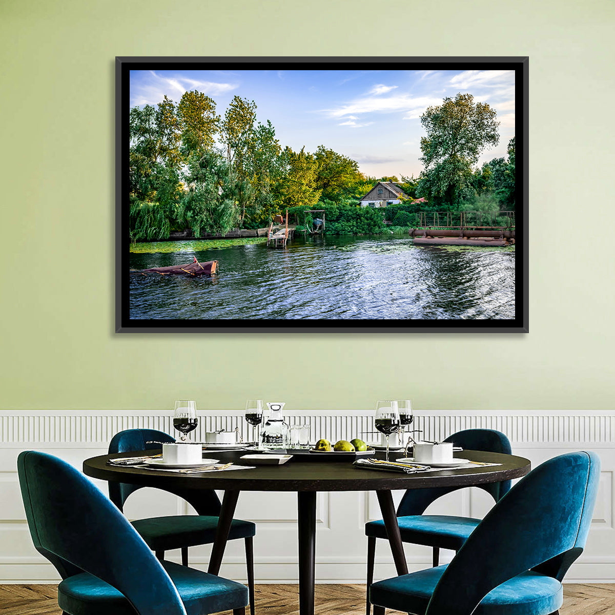 Konka River Wall Art