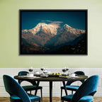 Annapurna South Summit with Wispy Clouds Wall Art