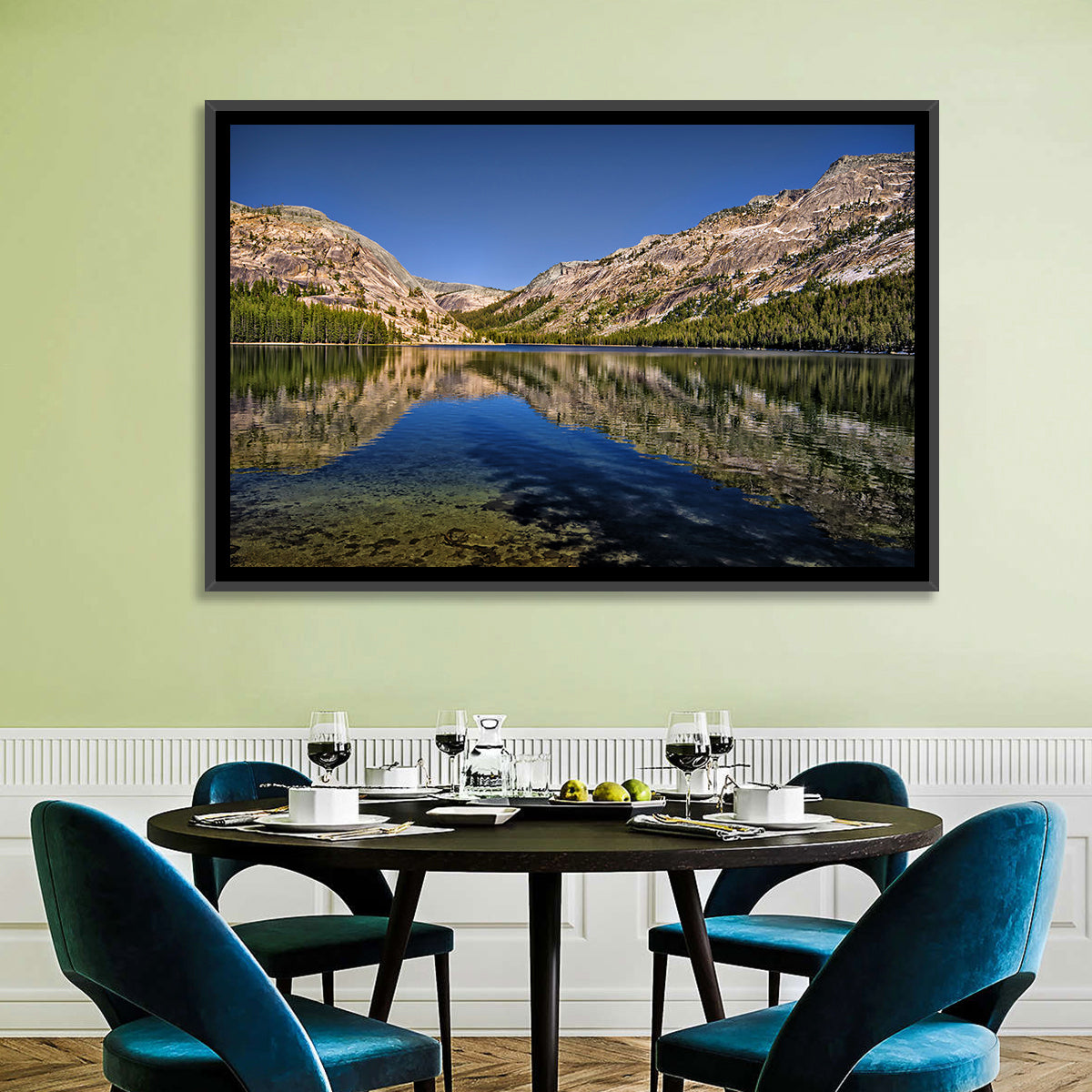 Tenaya Lake Reflection Wall Art
