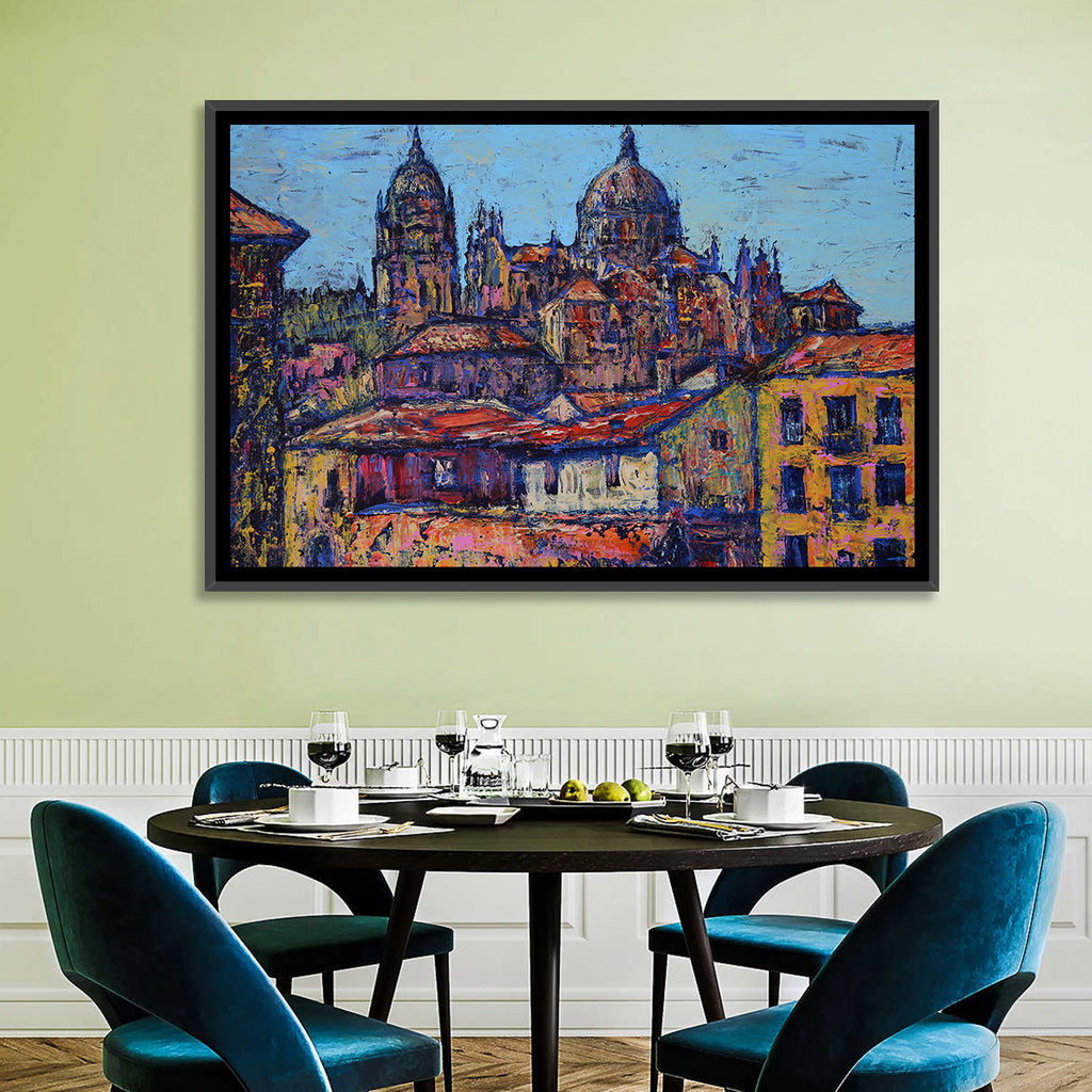 Salamanca Cathedral Rooftops Wall Art