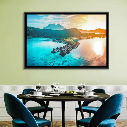 Island Tourist Destination Wall Art