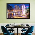 Darling Harbour Nightscape Wall Art