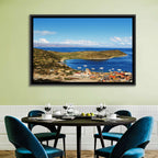 Isla Del Sol Village on Lake Titicaca Wall Art