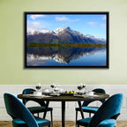 Pioneer Peak Reflected in Jim Lake Wall Art