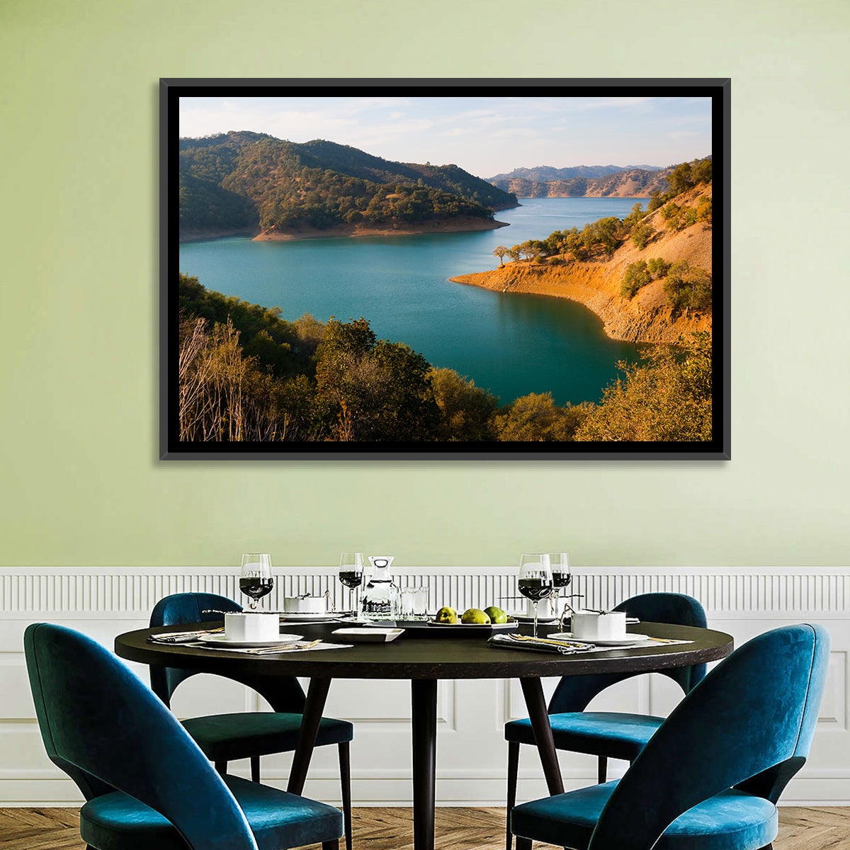 Lake Berryessa Peninsula View Wall Art
