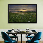 Illinois Fields Sunset Wall Art