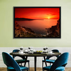Ammoudi Bay Sunset, Oia Wall Art