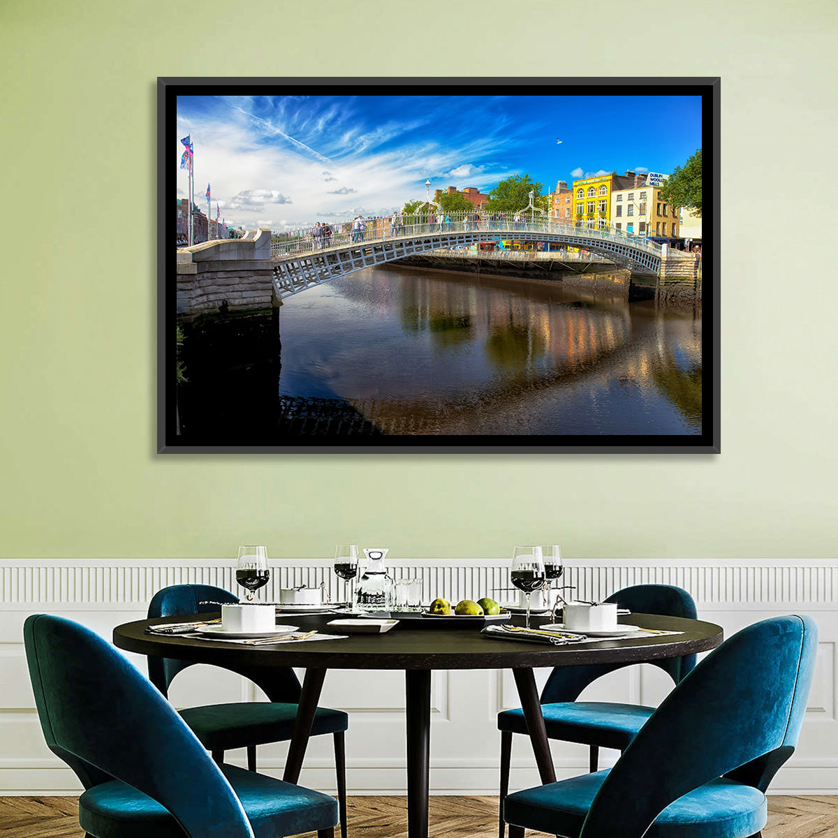 Ha'penny Bridge, Dublin Wall Art