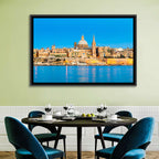 Valletta Waterfront Skyline Wall Art