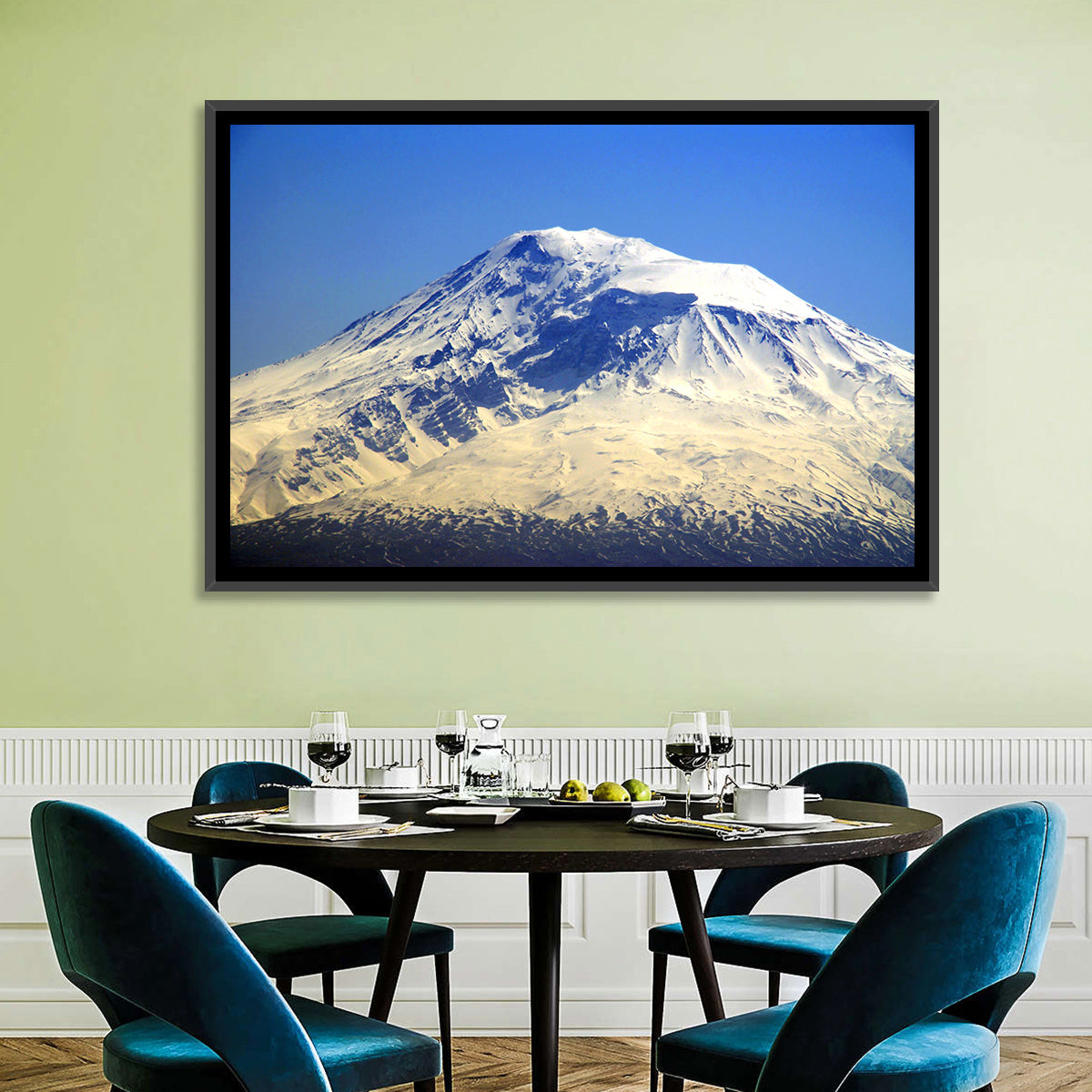 Mount Ararat Winter Summit Wall Art