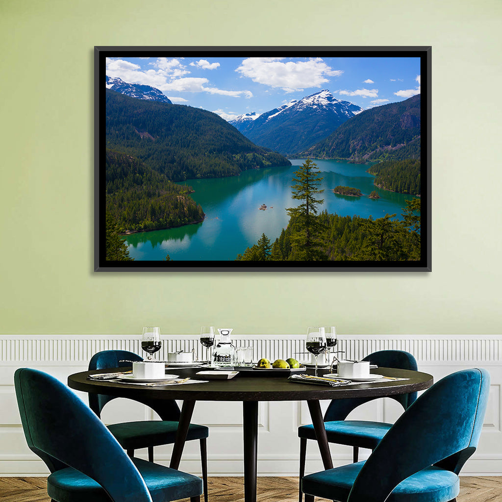 Diablo Lake Reflections Wall Art