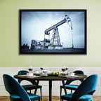 Oil Pump Jack 1211 Wall Art