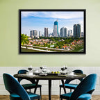 Jakarta Skyline with Wisma 46 Wall Art