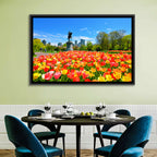Boston Public Garden Tulips Wall Art