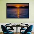 Lake Jocassee Golden Sunrise Wall Art