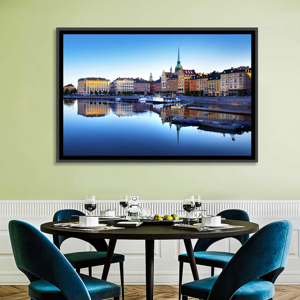 Gamla Stan Stockholm Skyline Wall Art