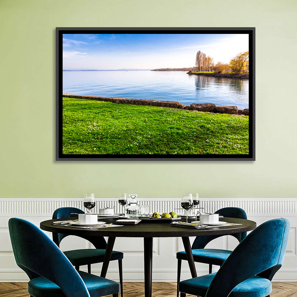 Lake Neuchatel Meadow Wall Art