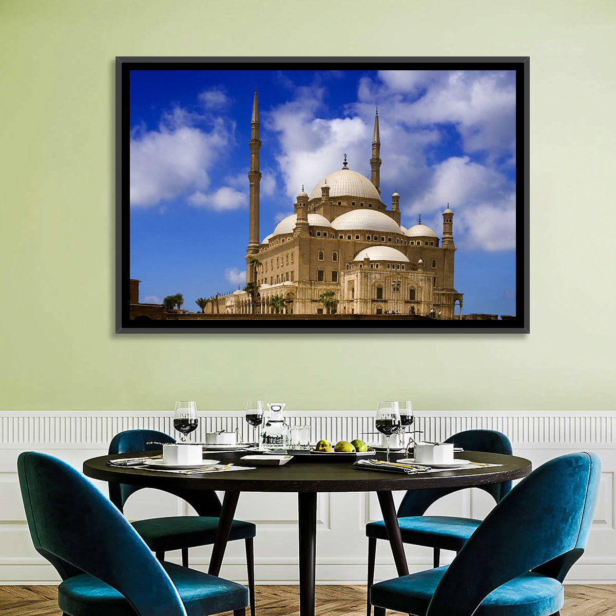 Mosque of Muhammad Ali, Cairo Wall Art in a room, landscape
