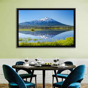 Mount Bachelor Lake Reflection Wall Art