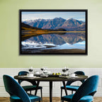 Kluane Lake Autumn Reflection Wall Art