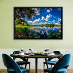 Brazos Bend Lake Reflection Wall Art