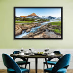Logan Pass Golden Hour Wall Art
