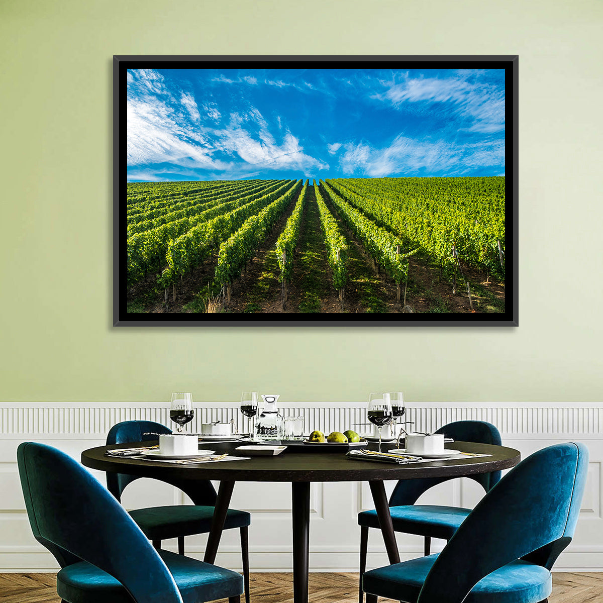 Luxembourg Vineyards Wall Art