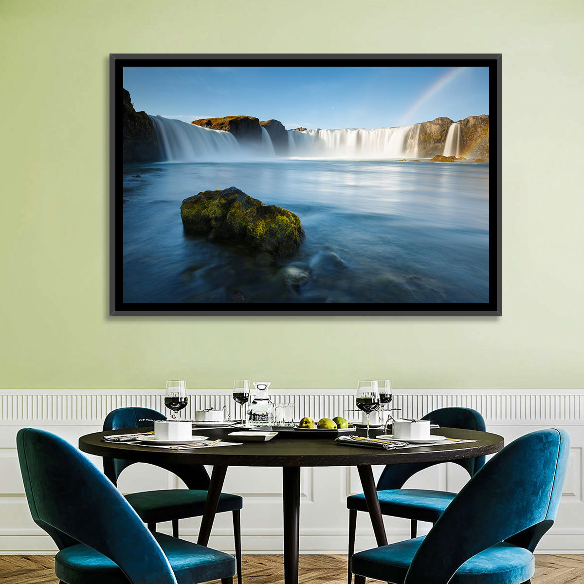 Goðafoss Waterfall, Mývatn Wall Art