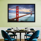Golden Gate Bridge at Dusk Wall Art