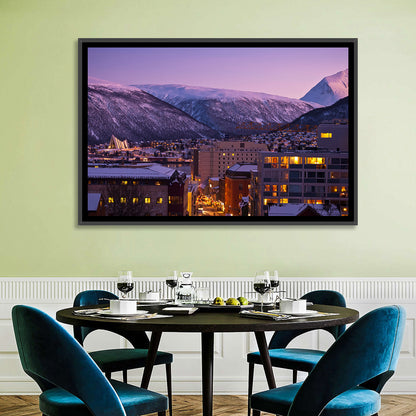 Tromso Cityscape Wall Art