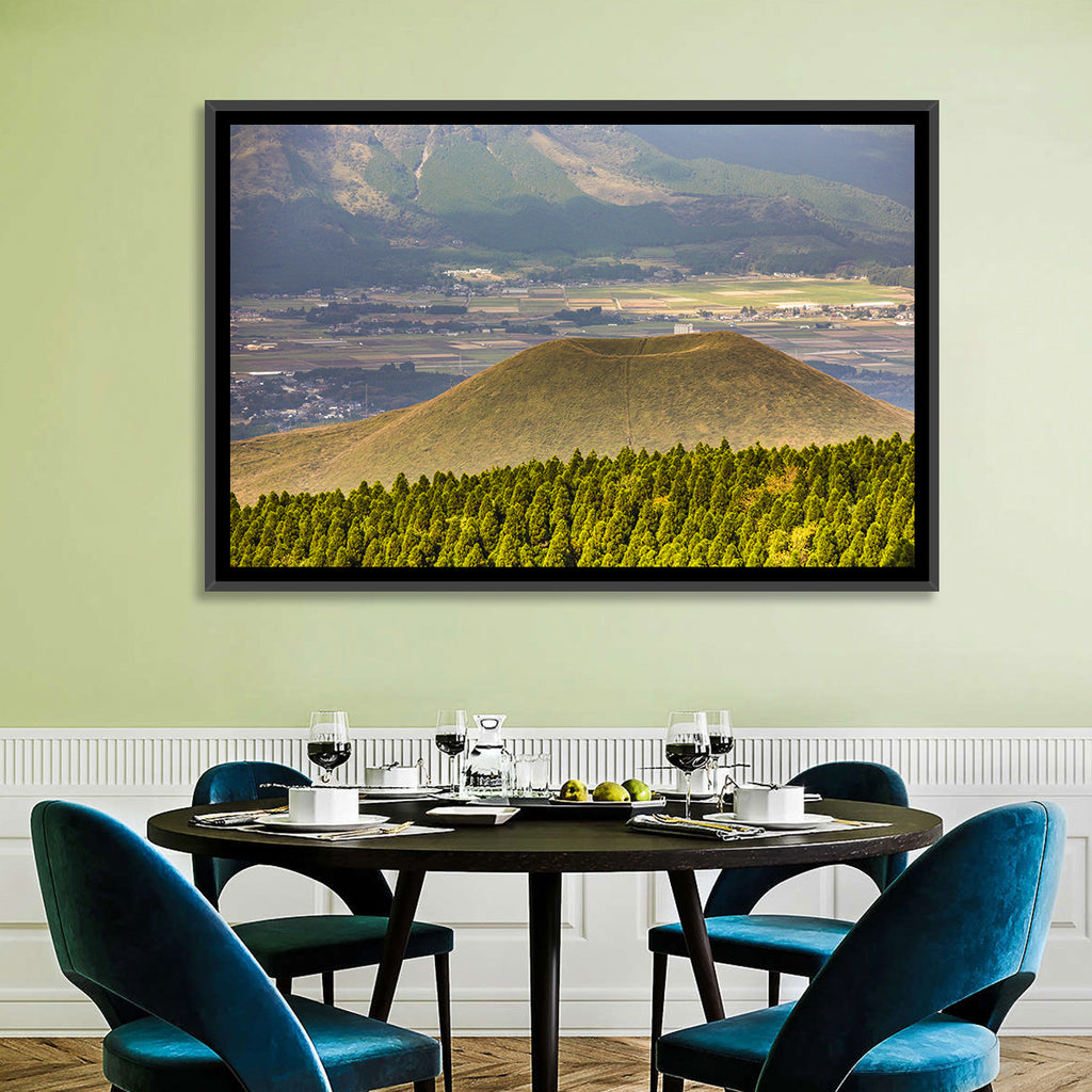Mount Aso Komezuka Crater Wall Art