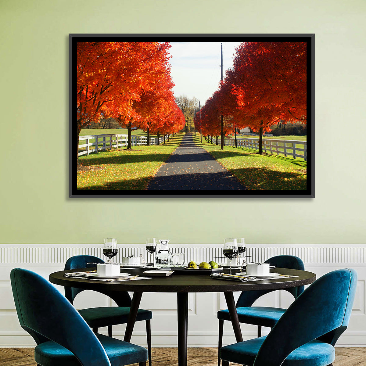 Frederick Farm Road Wall Art