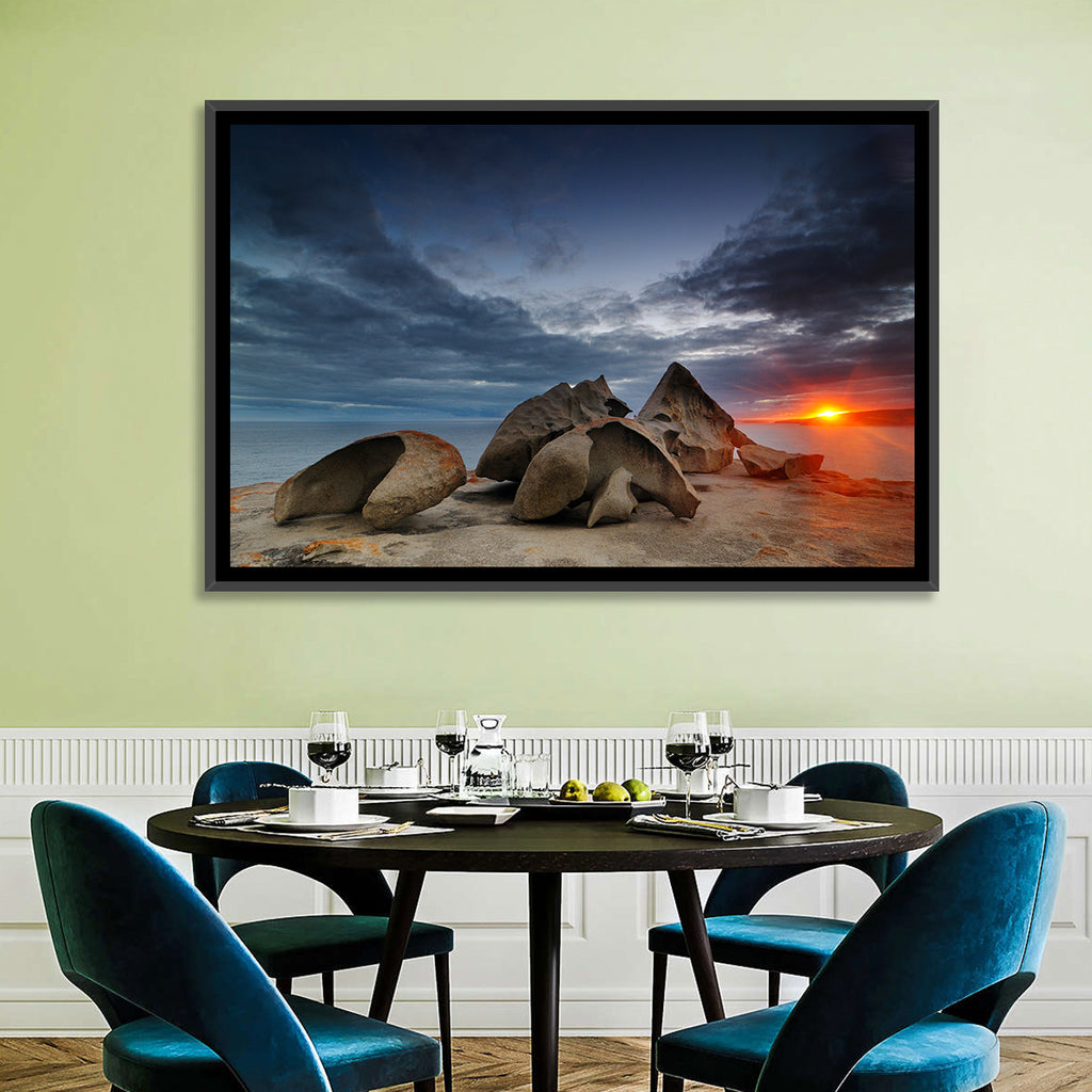 Remarkable Rocks Sunset, Kangaroo Island Wall Art