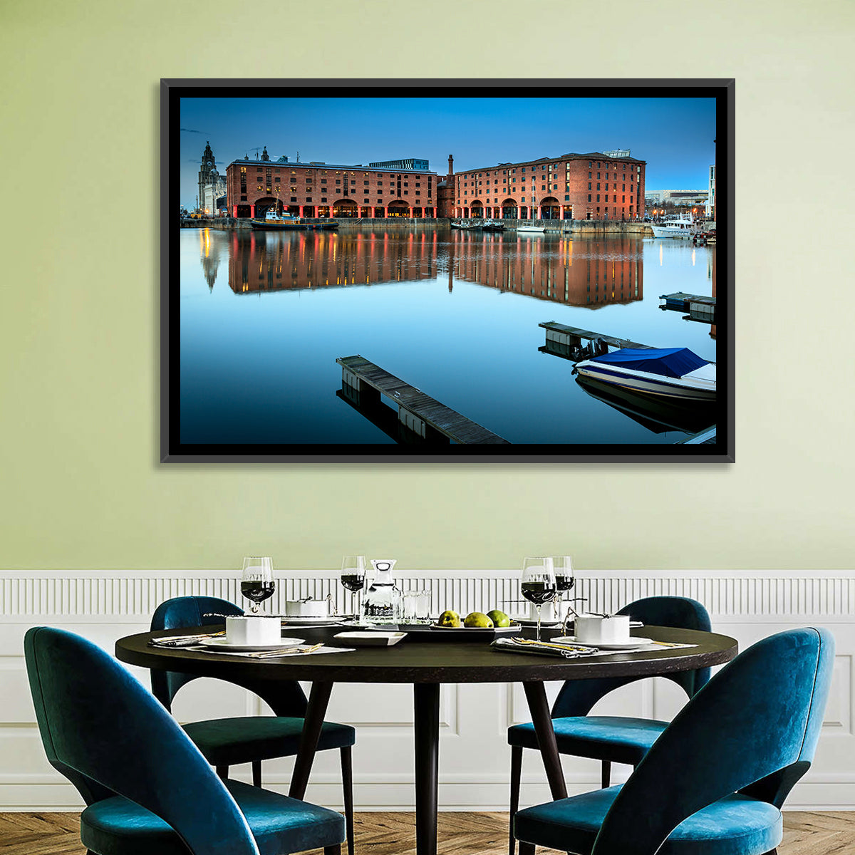 Royal Albert Dock Reflections, Liverpool Wall Art