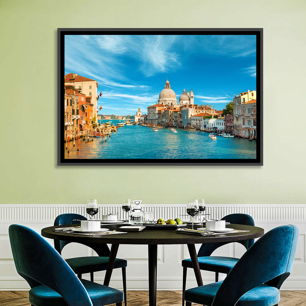 Venice Grand Canal and Santa Maria Della Salute Wall Art