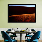Golden Hour Sand Dunes Wall Art