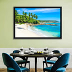 Sri Lanka Tropical Beach Wall Art