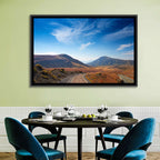 Mount Aso Winding Road Wall Art