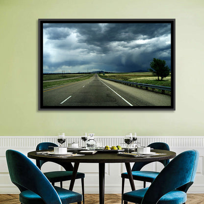 New Mexico Stormy Highway Wall Art