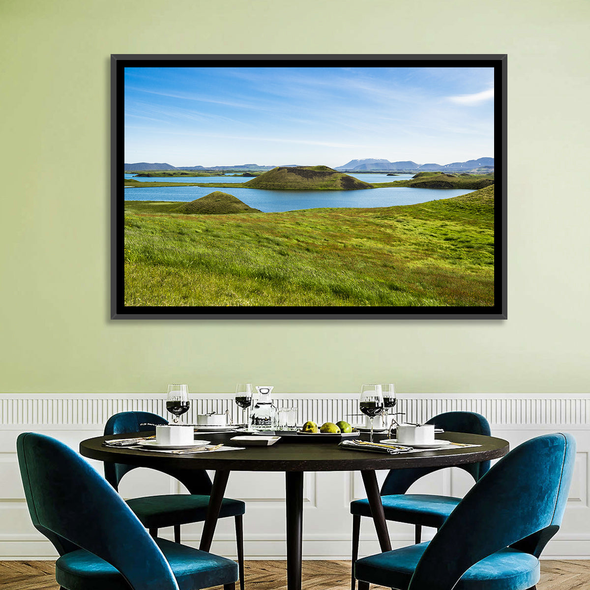 Mývatn Pseudocraters Wall Art
