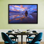 Oregon Coast Sea Stack Sunset Wall Art