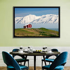 Red House by Fjord Wall Art