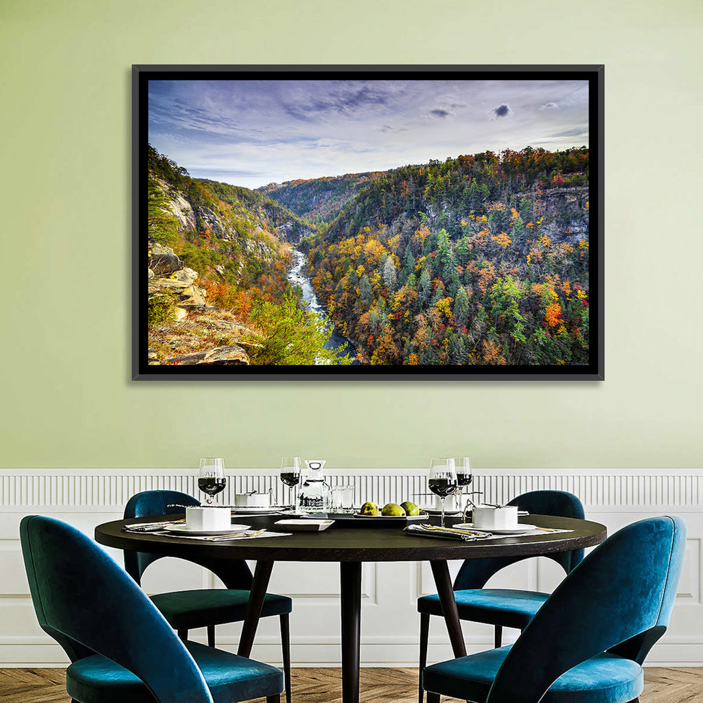 Tallulah Gorge Autumn Vista Wall Art