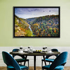 Tallulah Gorge Autumn Vista Wall Art