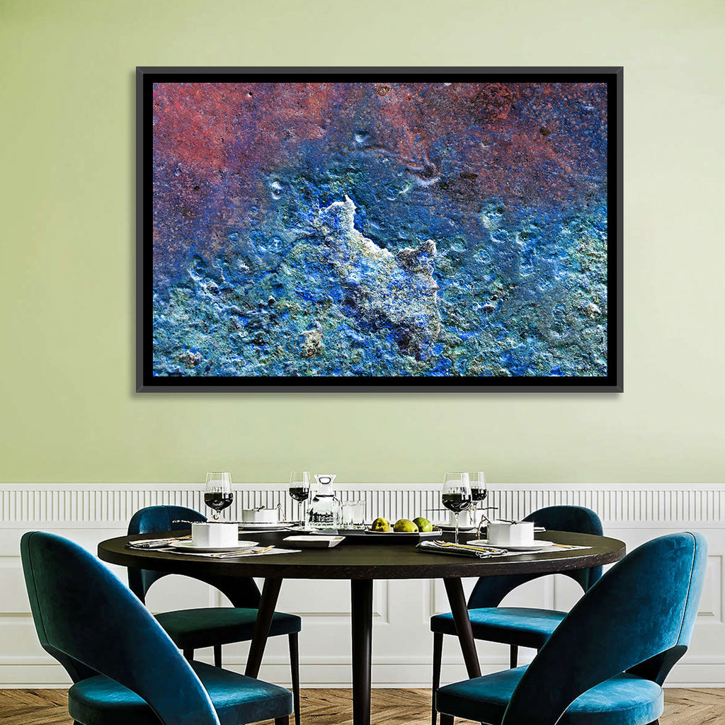 Weathered Metal Abstract Wall Art