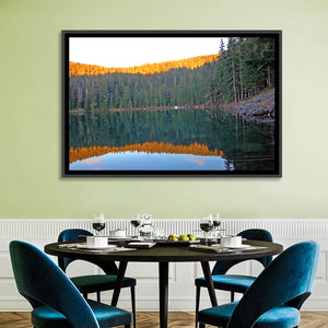 Serene Lake Reflection Wall Art